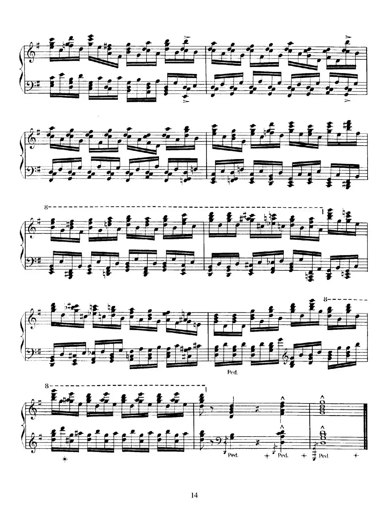 15 Etudes de Vortuosite Op.72（15首辉煌练习曲·3）