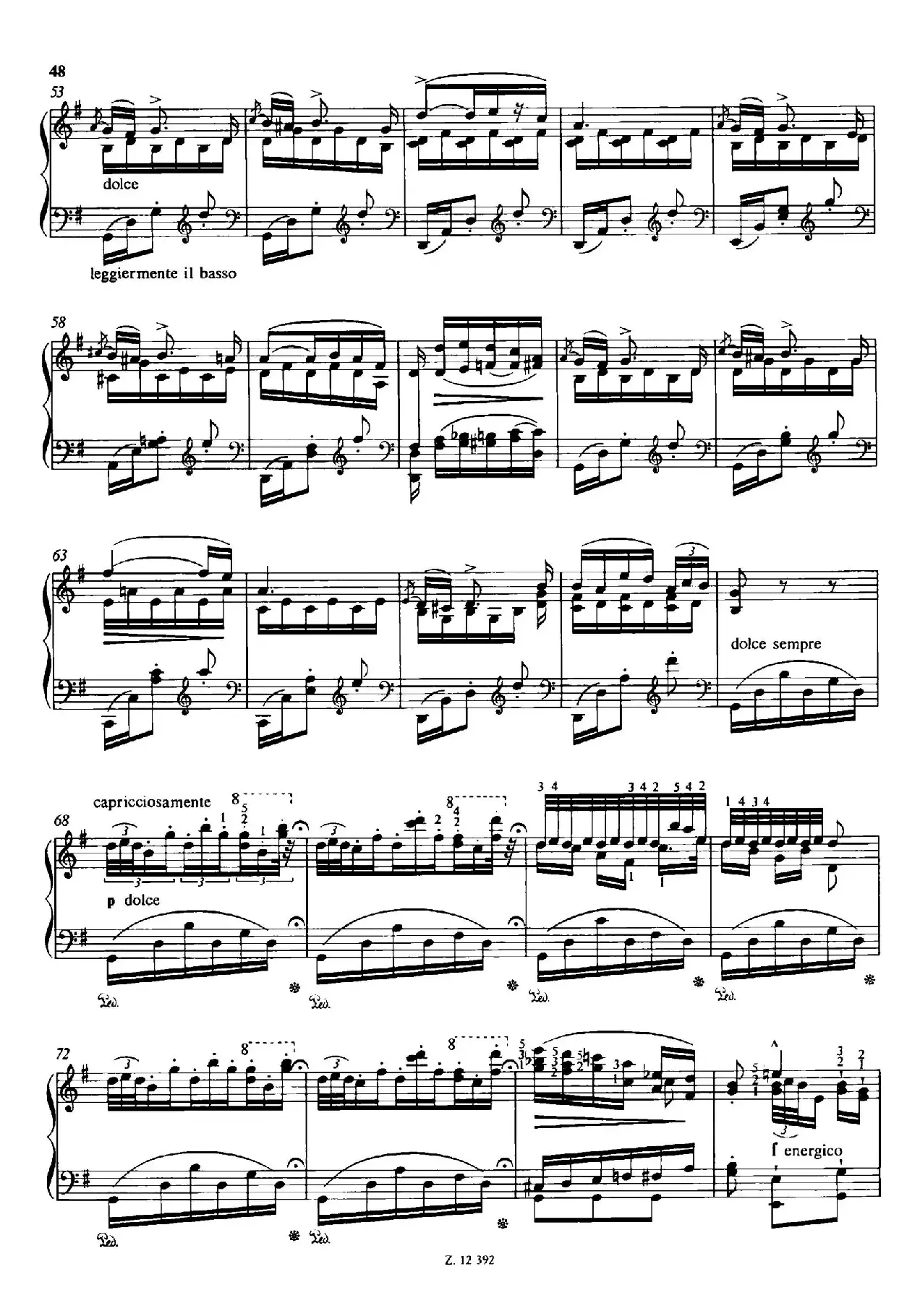 Soirées Musicales S.424（《音乐晚会（全12首）》第5首）