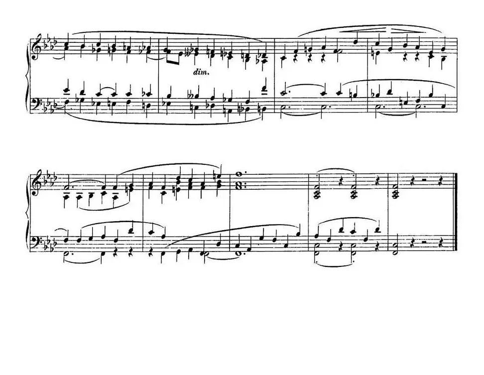 Four Fugues Op·72（4首赋格·3）