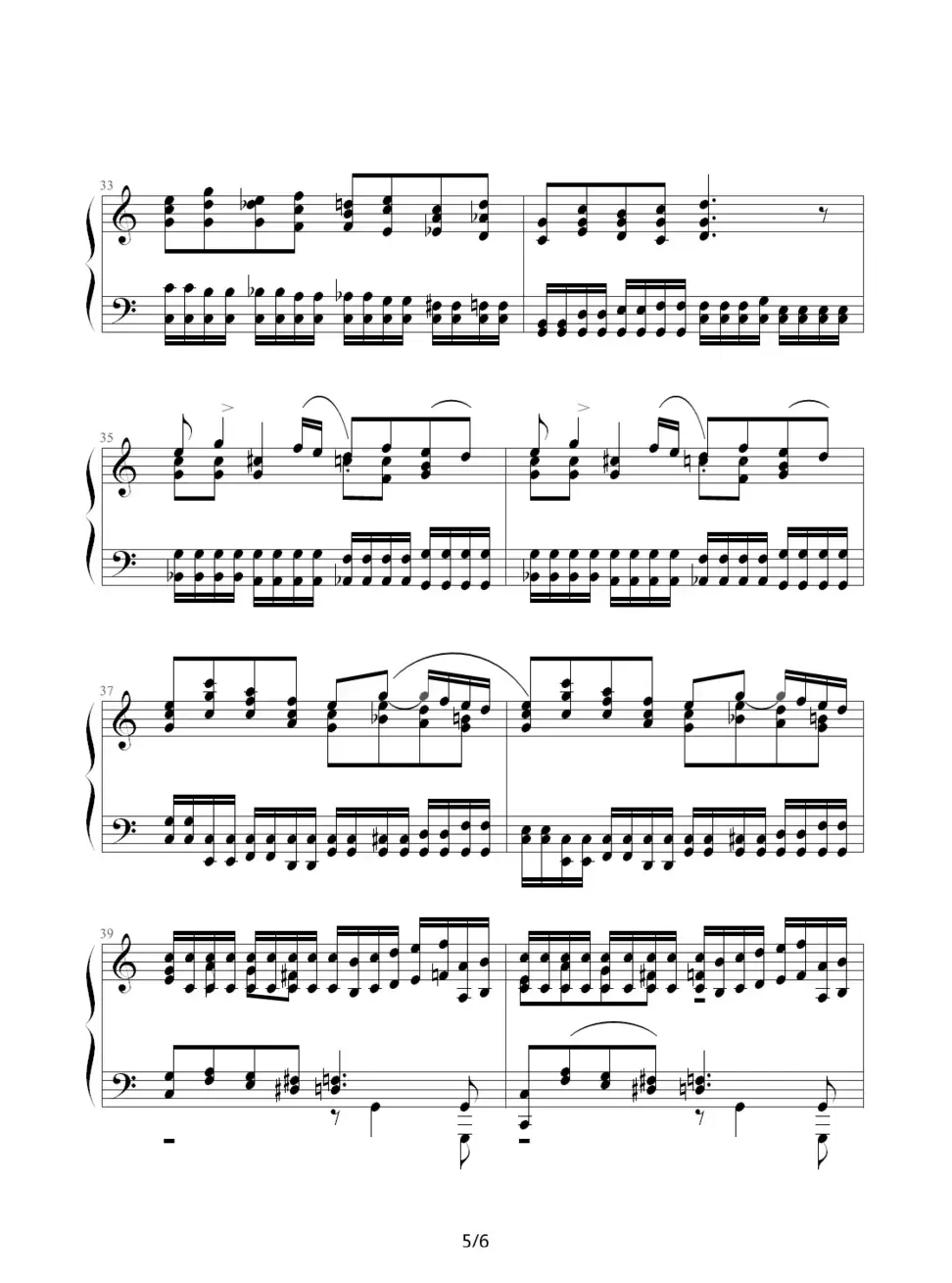 练习曲（Op.72 No.4）