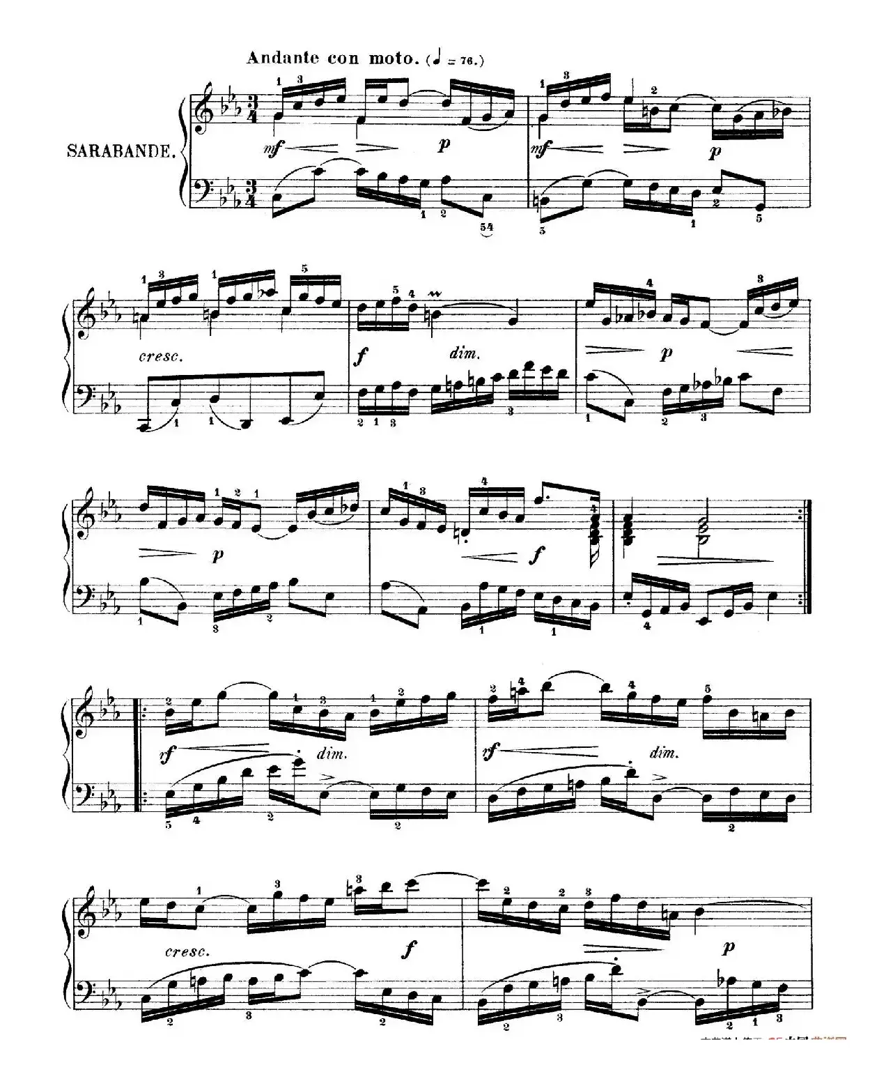 Six Partitas BWV 825-830（6首帕蒂塔·2）