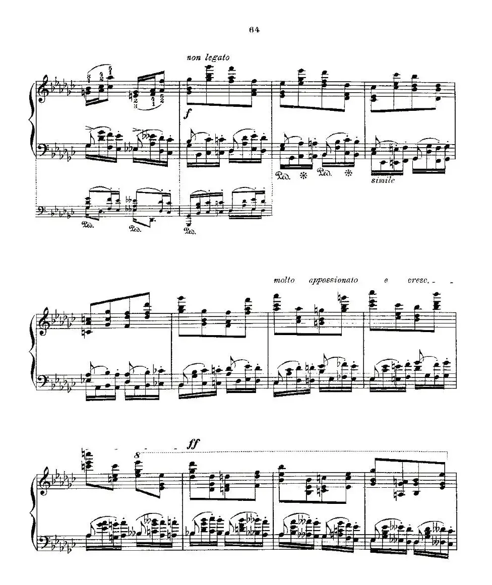 肖邦《练习曲》Fr.Chopin Op.25 No9-1