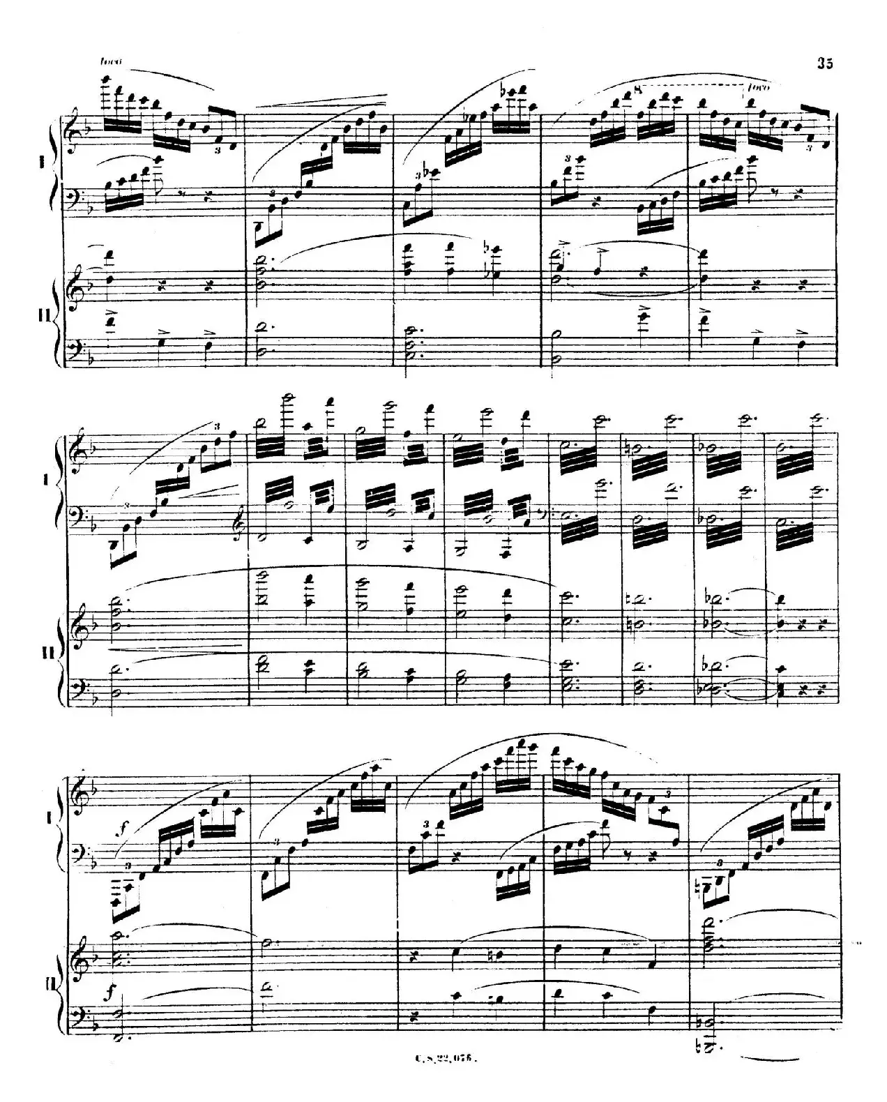 Piano Concerto No.2 in F Major Op.35（F大调第二钢琴协奏曲·Ⅰ·双钢琴）