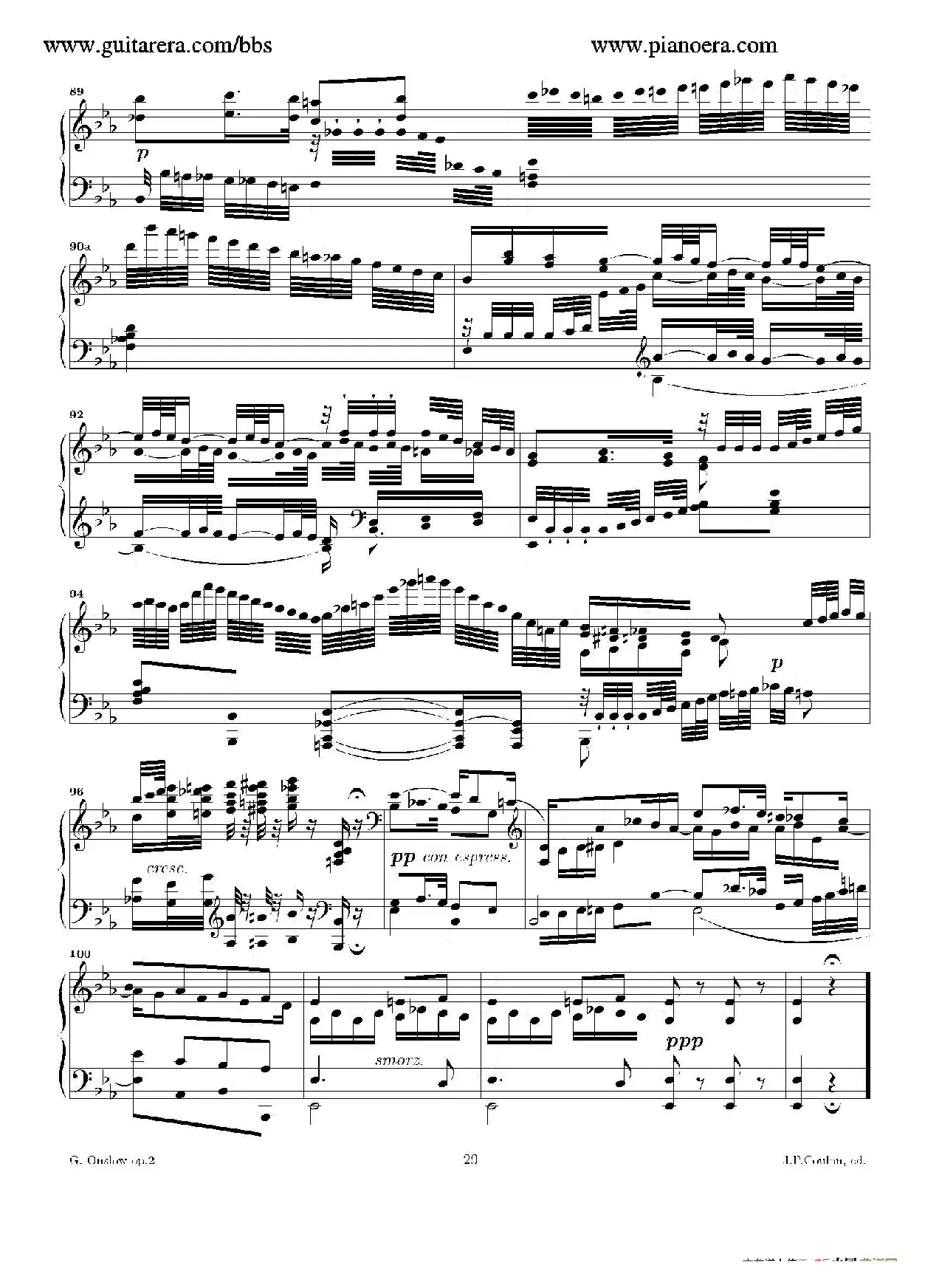 Grande Piano Sonata in c Minor Op.2（c小调华丽钢琴奏鸣曲·第三乐章）