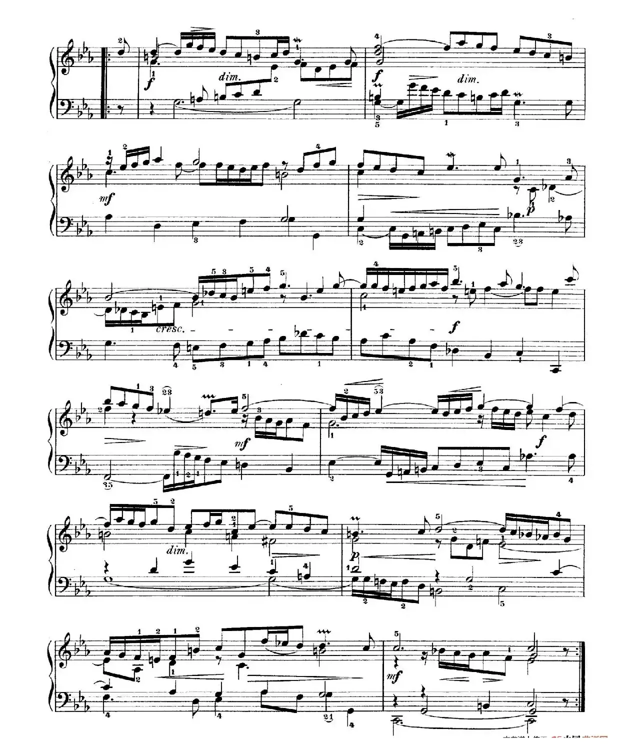 Six Partitas BWV 825-830（6首帕蒂塔·2）