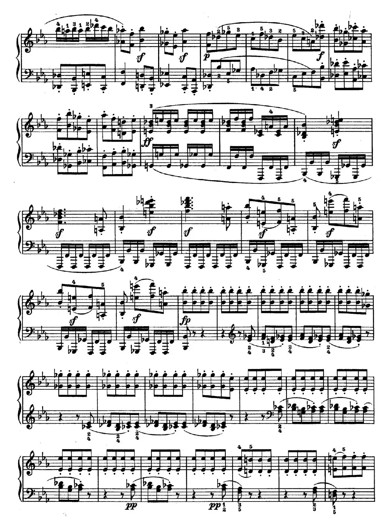 Piano Sonata in Es-dur Op. 27-1（降E大调第十三钢琴奏鸣曲）