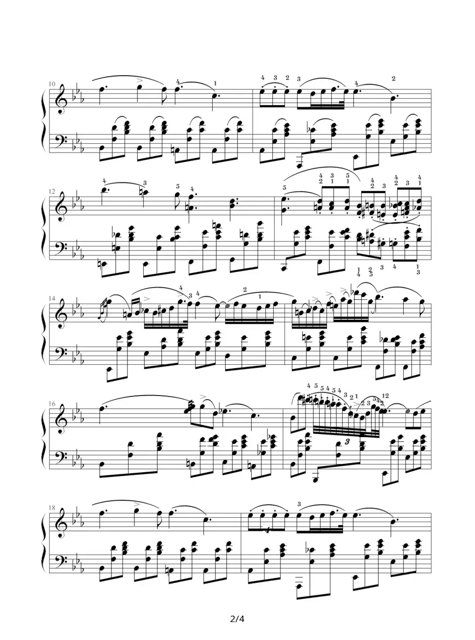 降E大调夜曲，Op.9,No.2（肖邦第2号夜曲）