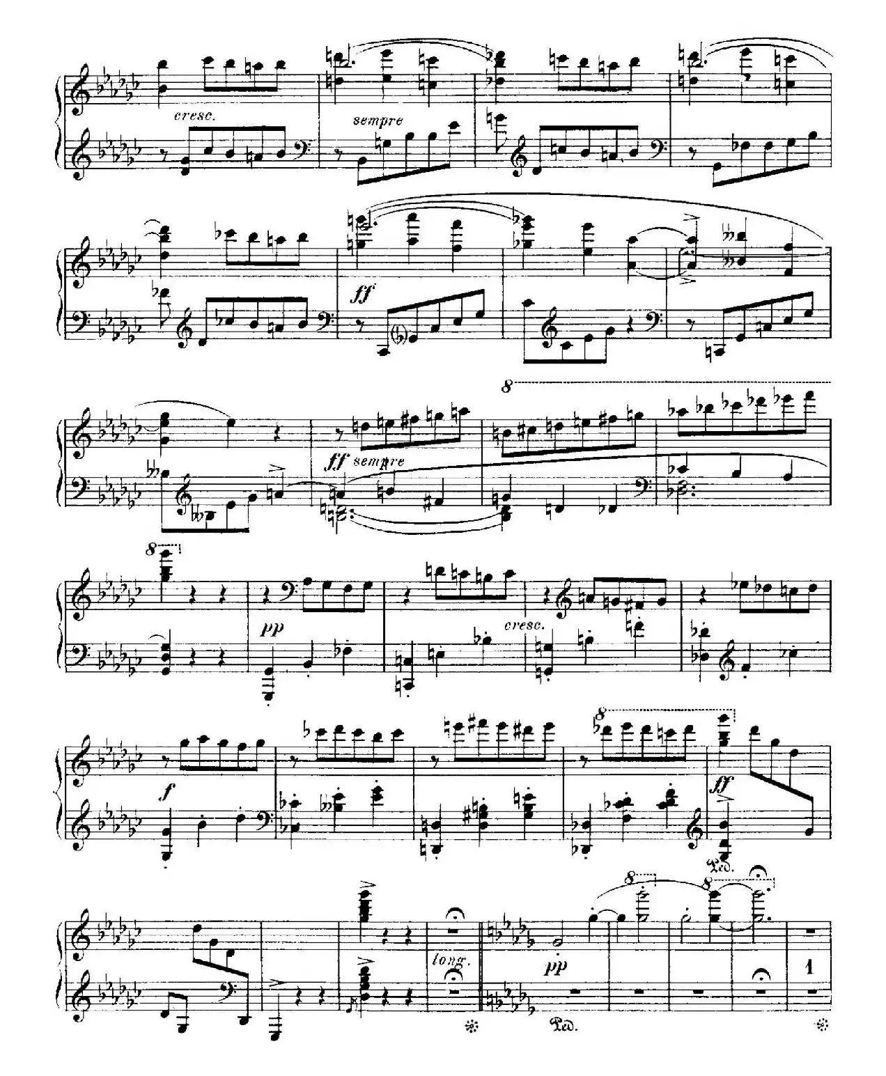 4 Valses Caprice（4首随想圆舞曲）（Op.59 No. 3 in G-flat ​）