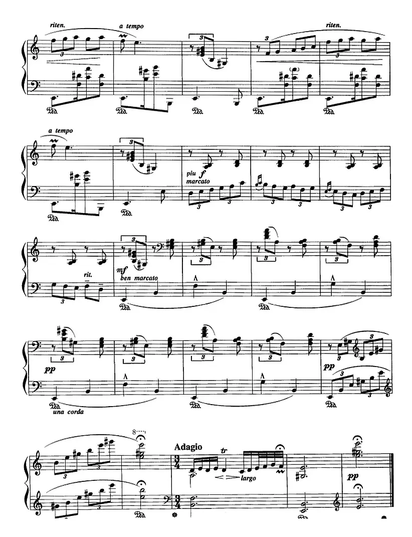 现代钢琴曲：27、探戈舞曲（Op.164，No.2）