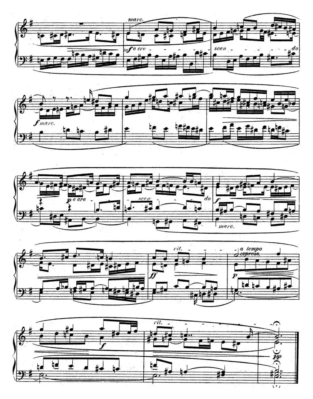 6 Preludes and Fugues Op.99（6首前奏曲与赋格·1）