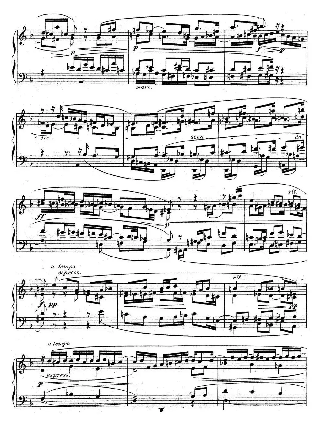 6 Preludes and Fugues Op.99（6首前奏曲与赋格·6）