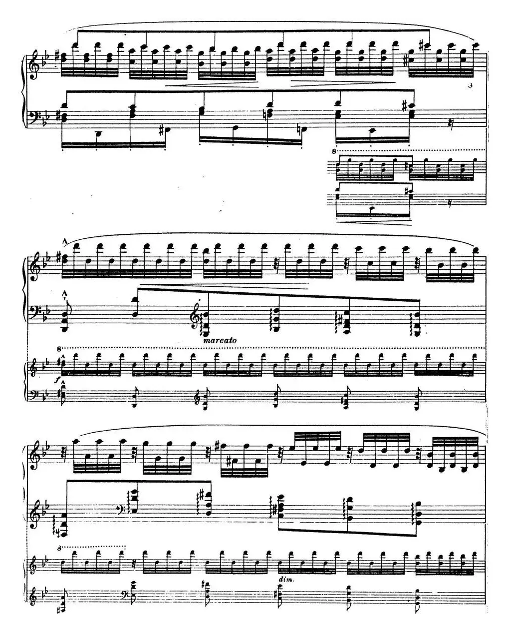 6首帕格尼尼大练习曲（Tremolo Etude Nr.1）