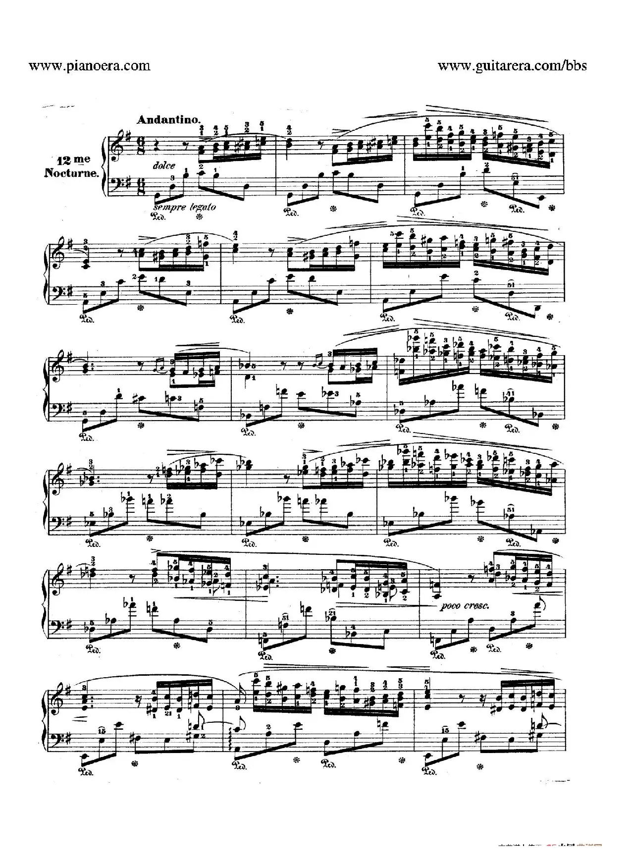 Deux Nocturnes Op.37（2首夜曲）