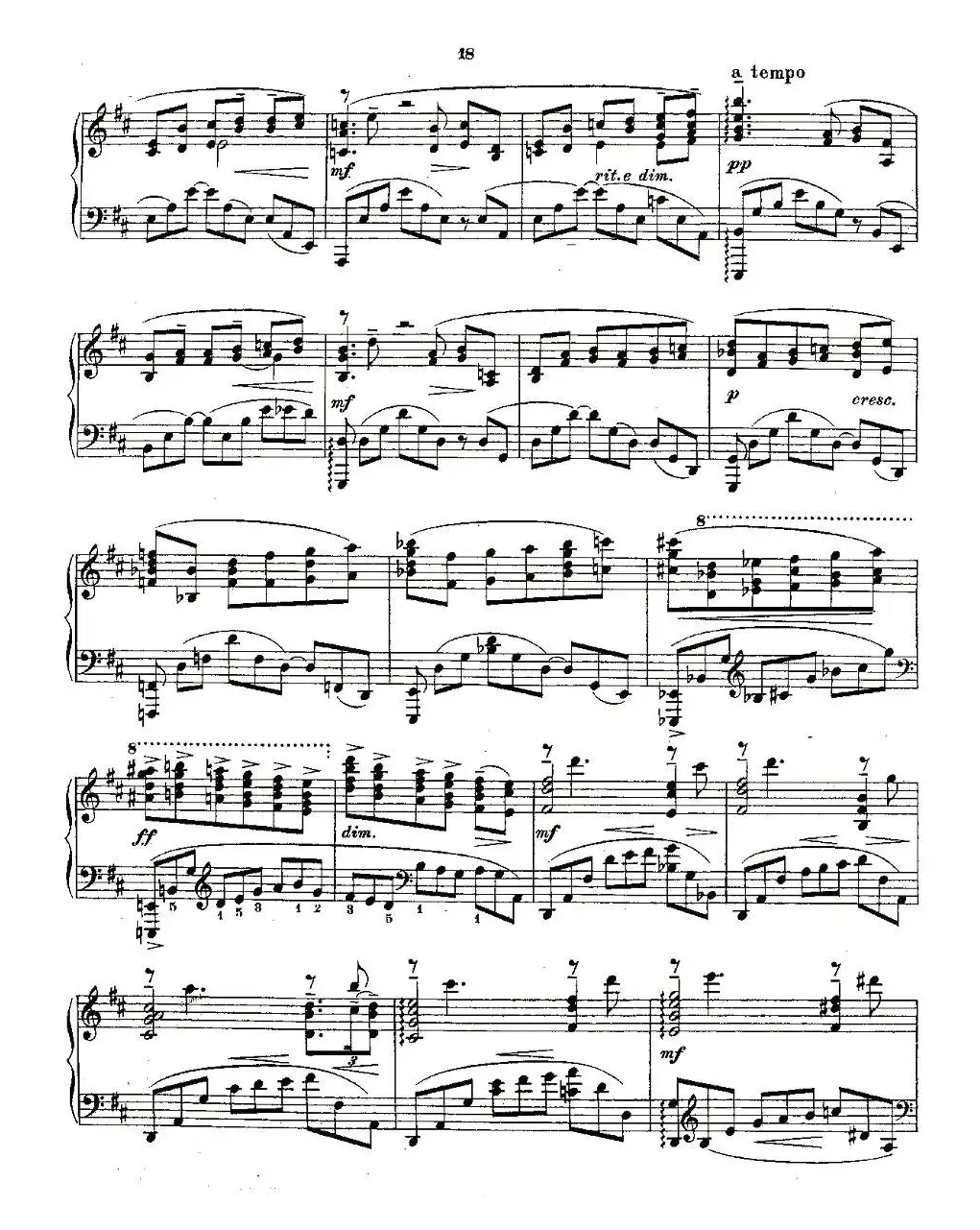 10首《前奏曲》之四（Rachmaninoff 10 Preludes, Op.23）