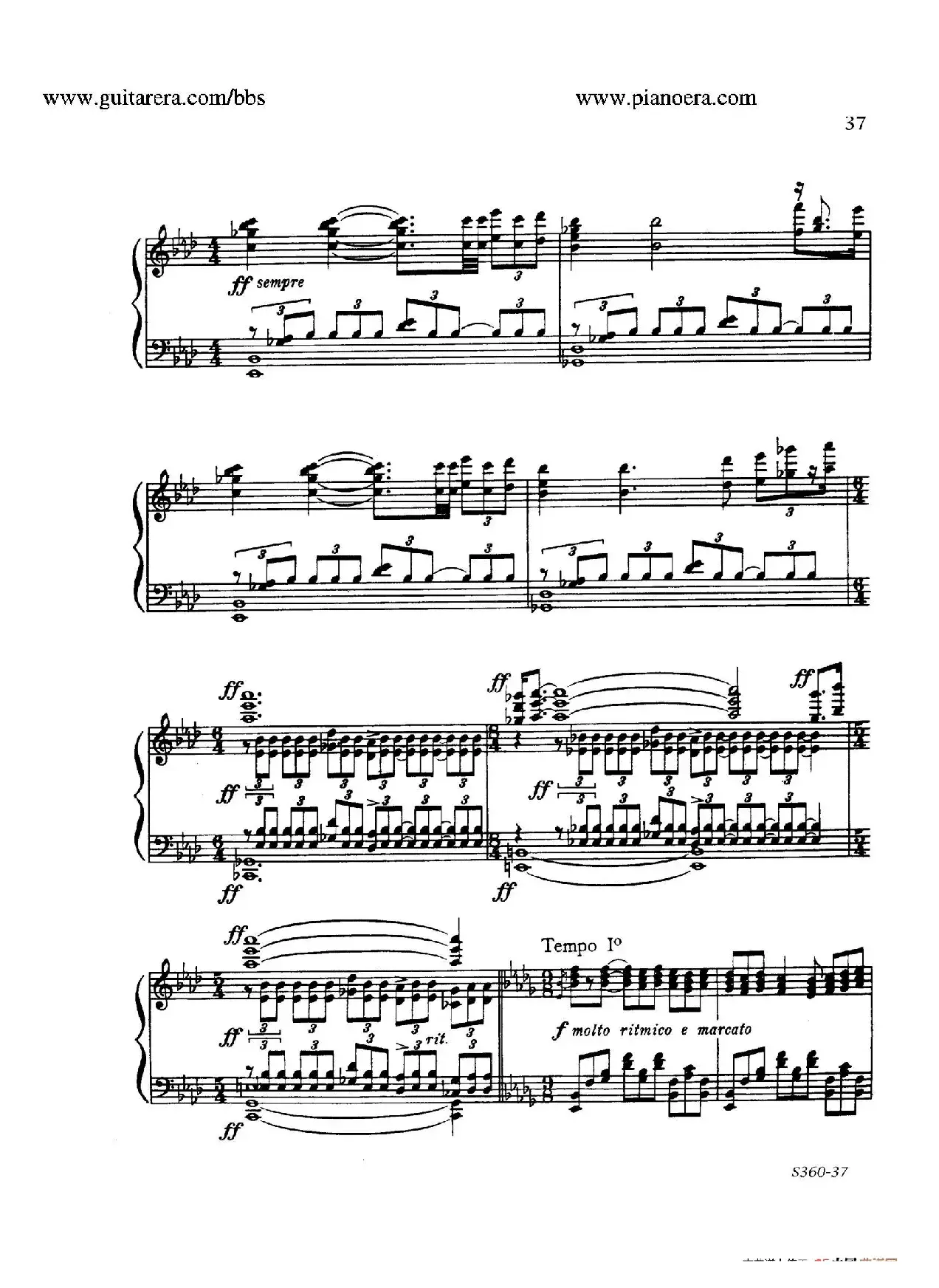 Fourth Piano Sonata S.360（第四钢琴奏鸣曲）