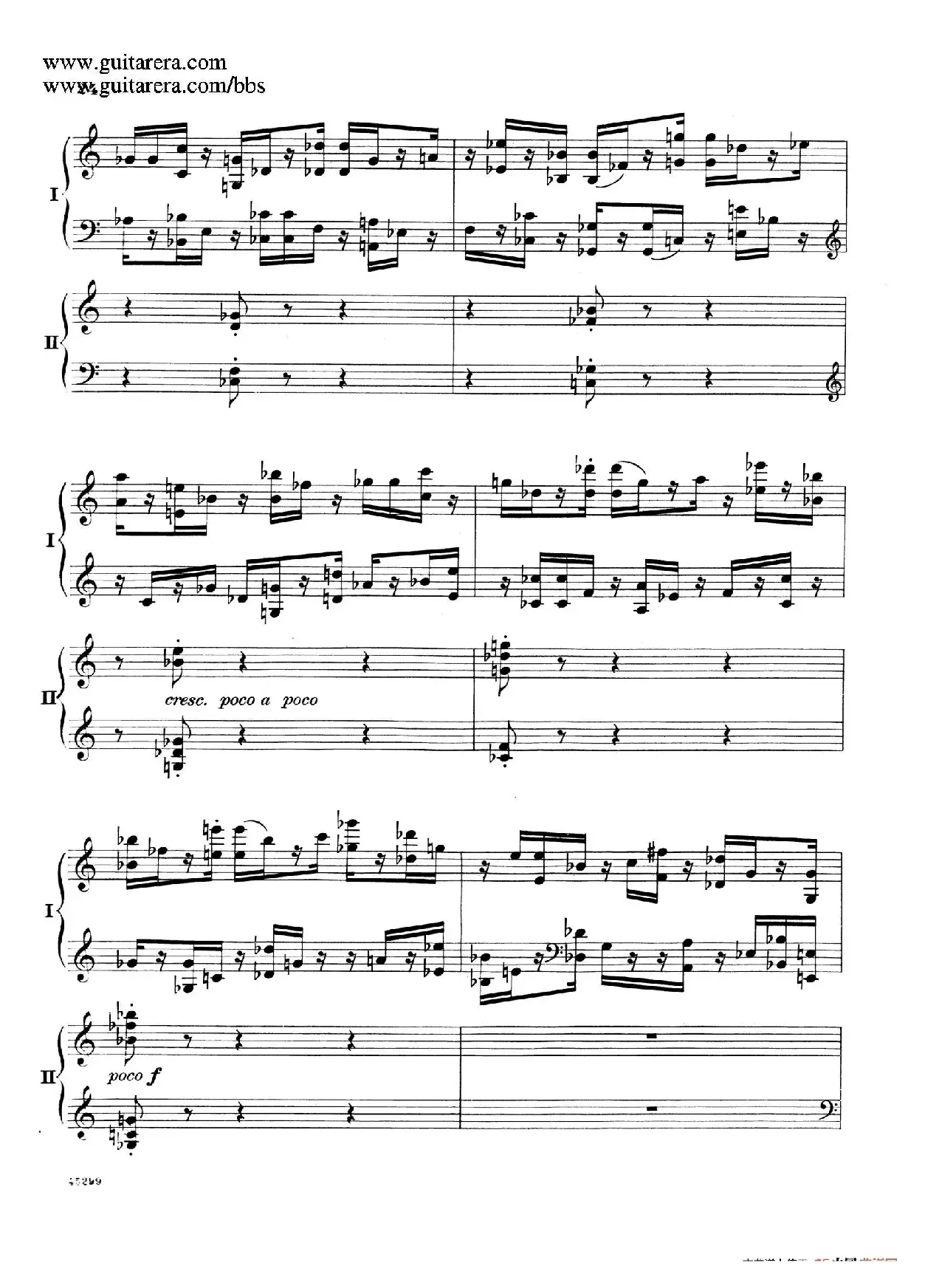 Piano Concerto Op.38（钢琴协奏曲·双钢琴·第一乐章）