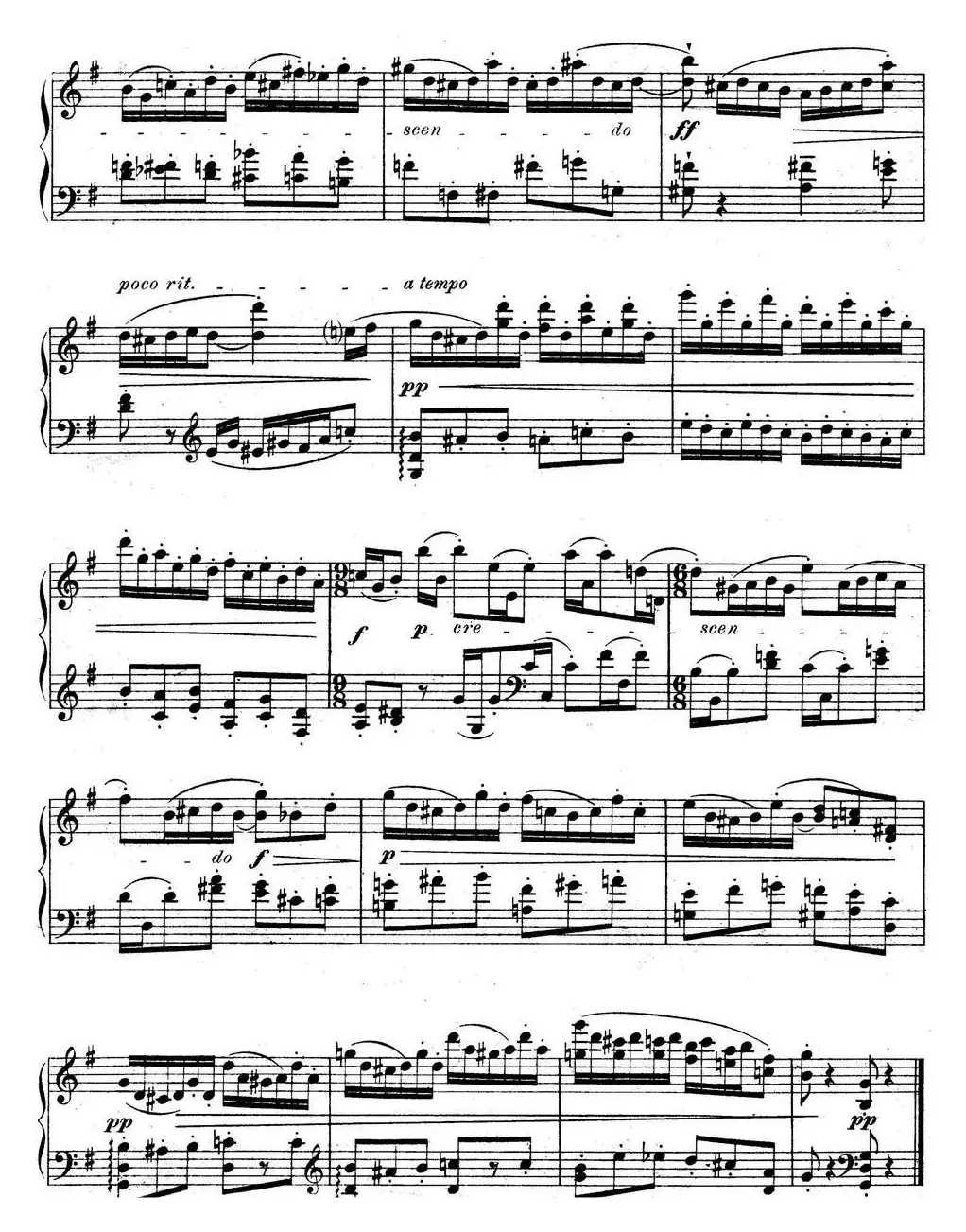 6 Preludes and Fugues Op.99（6首前奏曲与赋格·5）