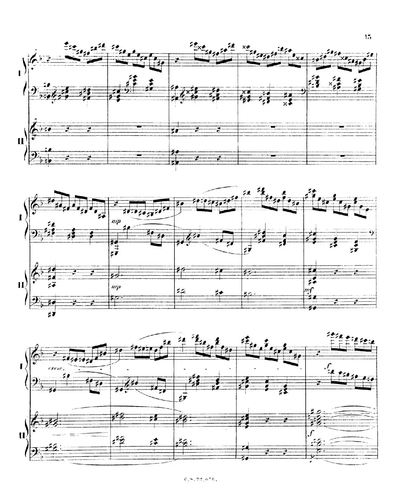 Piano Concerto No.2 in F Major Op.35（F大调第二钢琴协奏曲·Ⅰ·双钢琴）