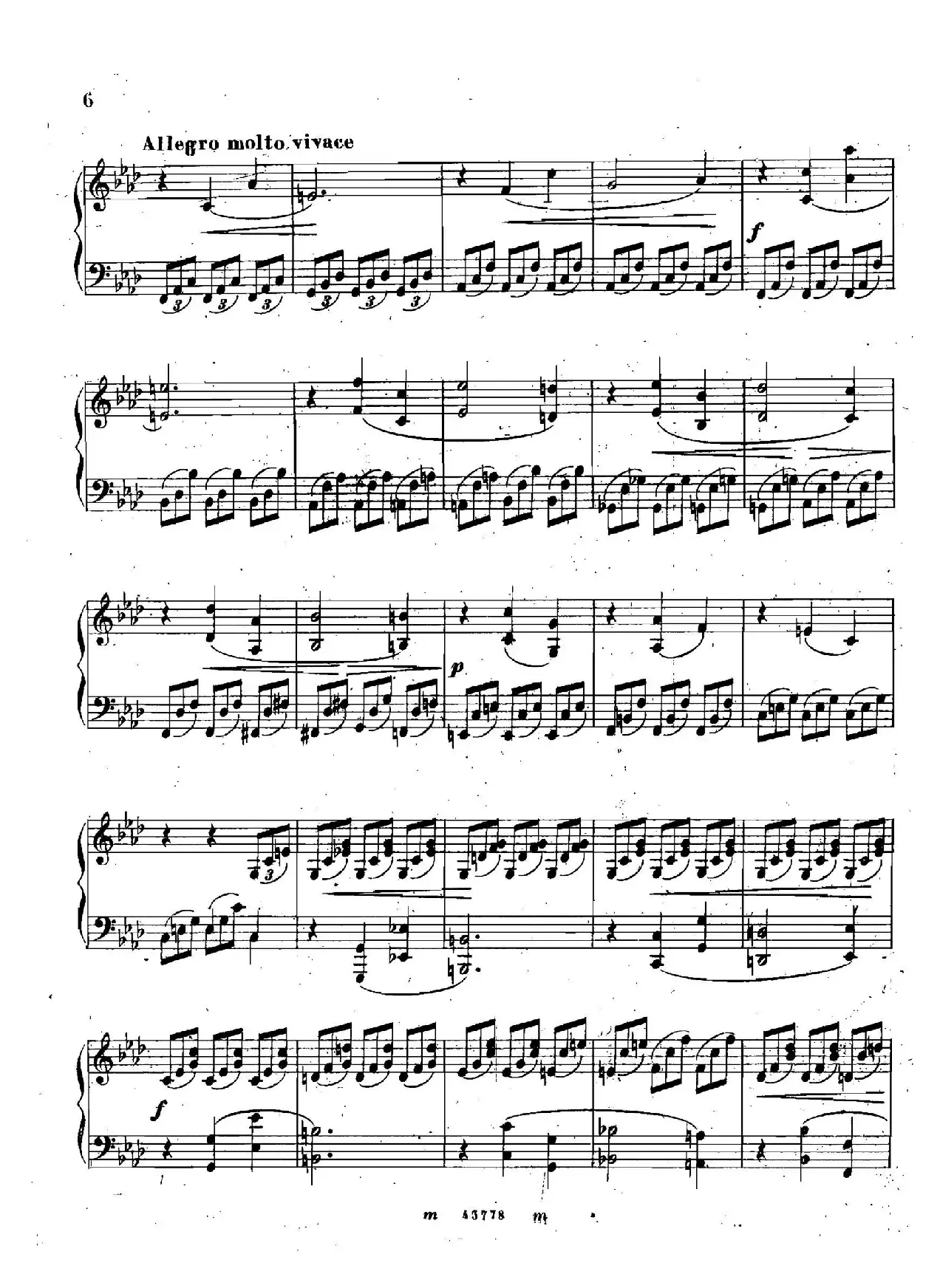 Scherzo in F Major from Miscellenies Op.93（F大调谐谑曲）