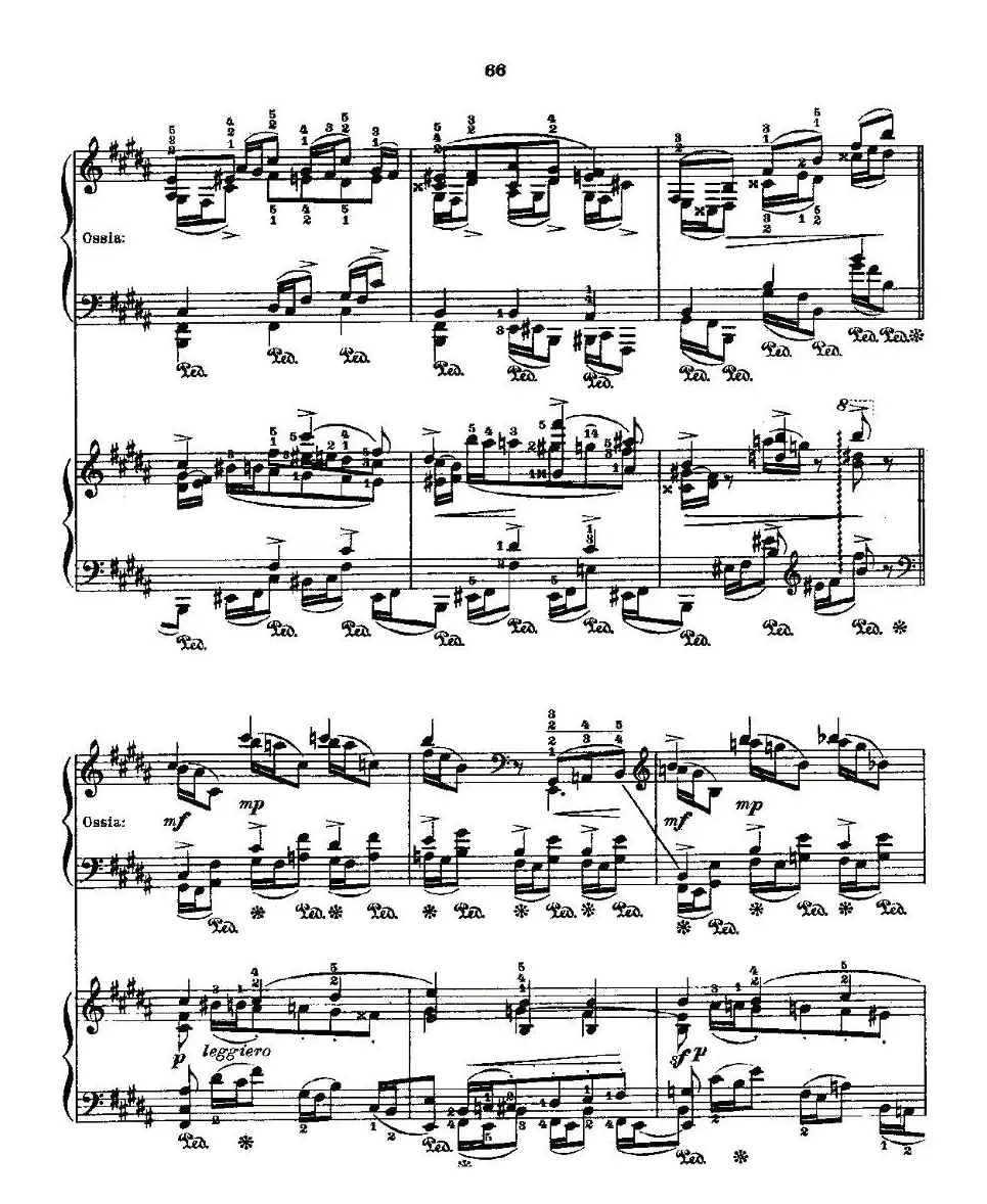 肖邦《练习曲》Fr.Chopin Op.25 No3-1