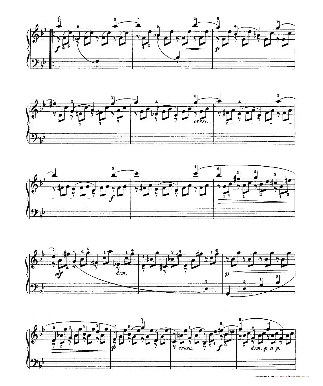 Six Partitas BWV 825-830（6首帕蒂塔·1）