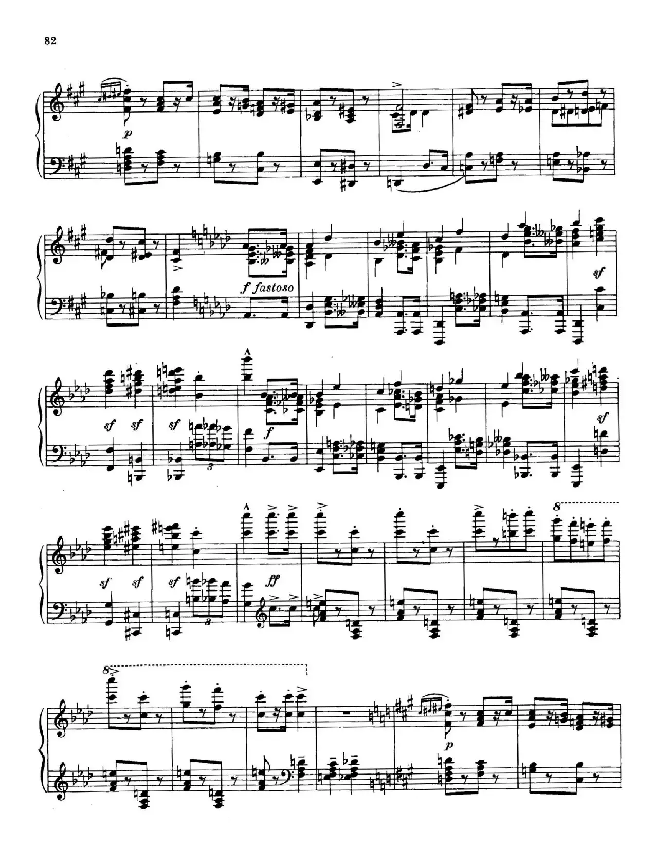 Prokofiev - Ten Pieces Op.12（普罗科菲耶夫-10首小品·1）