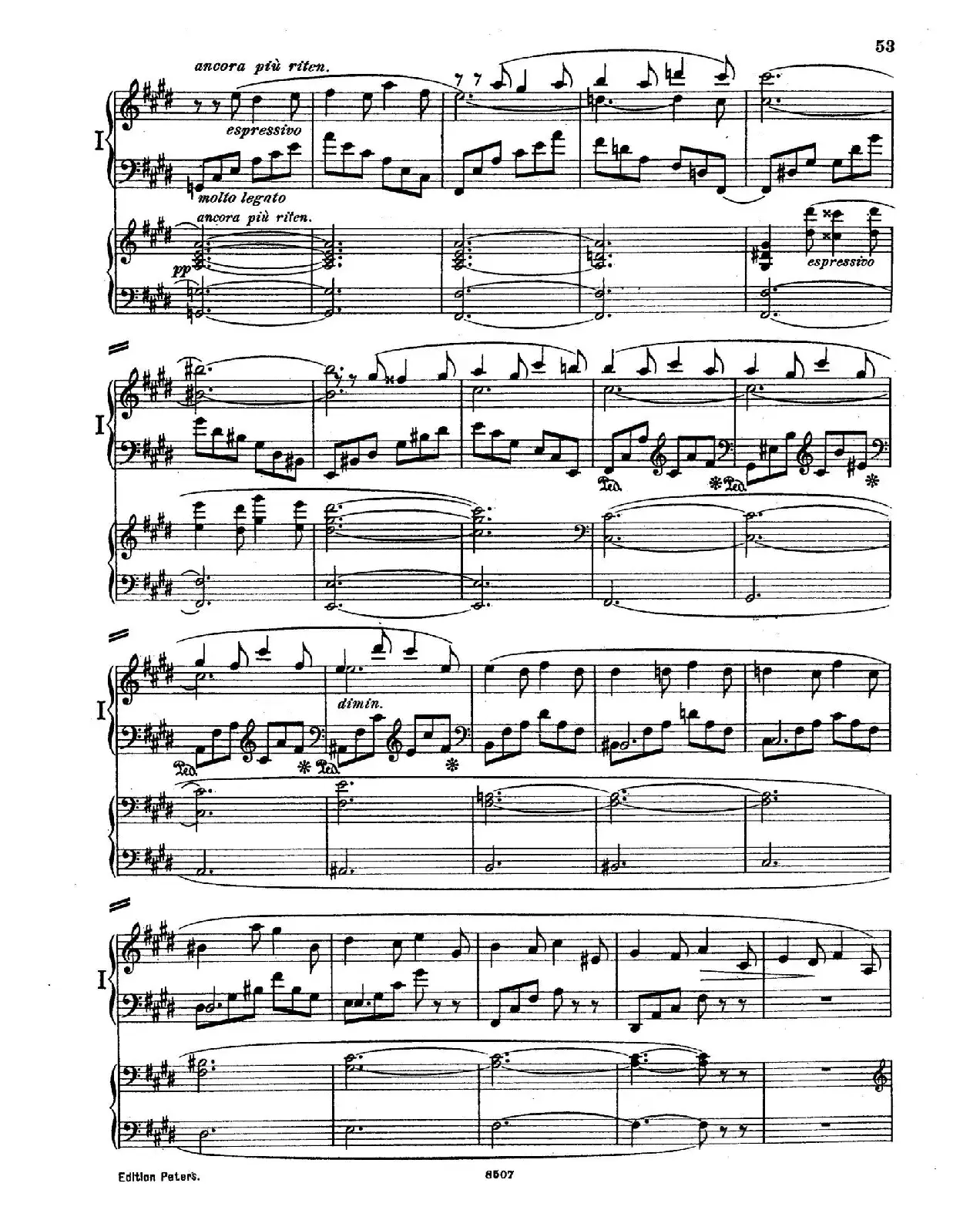 Piano Concerto in E Major Op.59（E大调钢琴协奏曲·双钢琴·第三乐章）