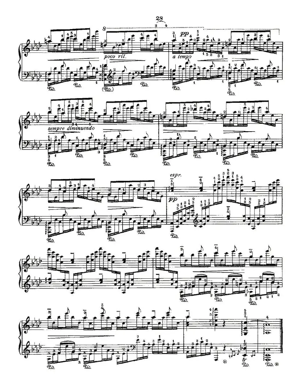 肖邦《练习曲》Fr.Chopin Op.25 No1-3