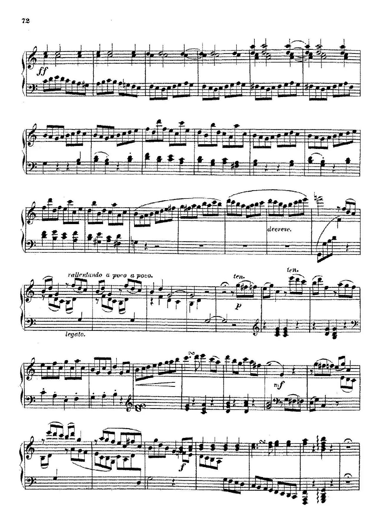 Piano Sonata No.4 in C Major Op.38（C大调第四钢琴奏鸣曲）