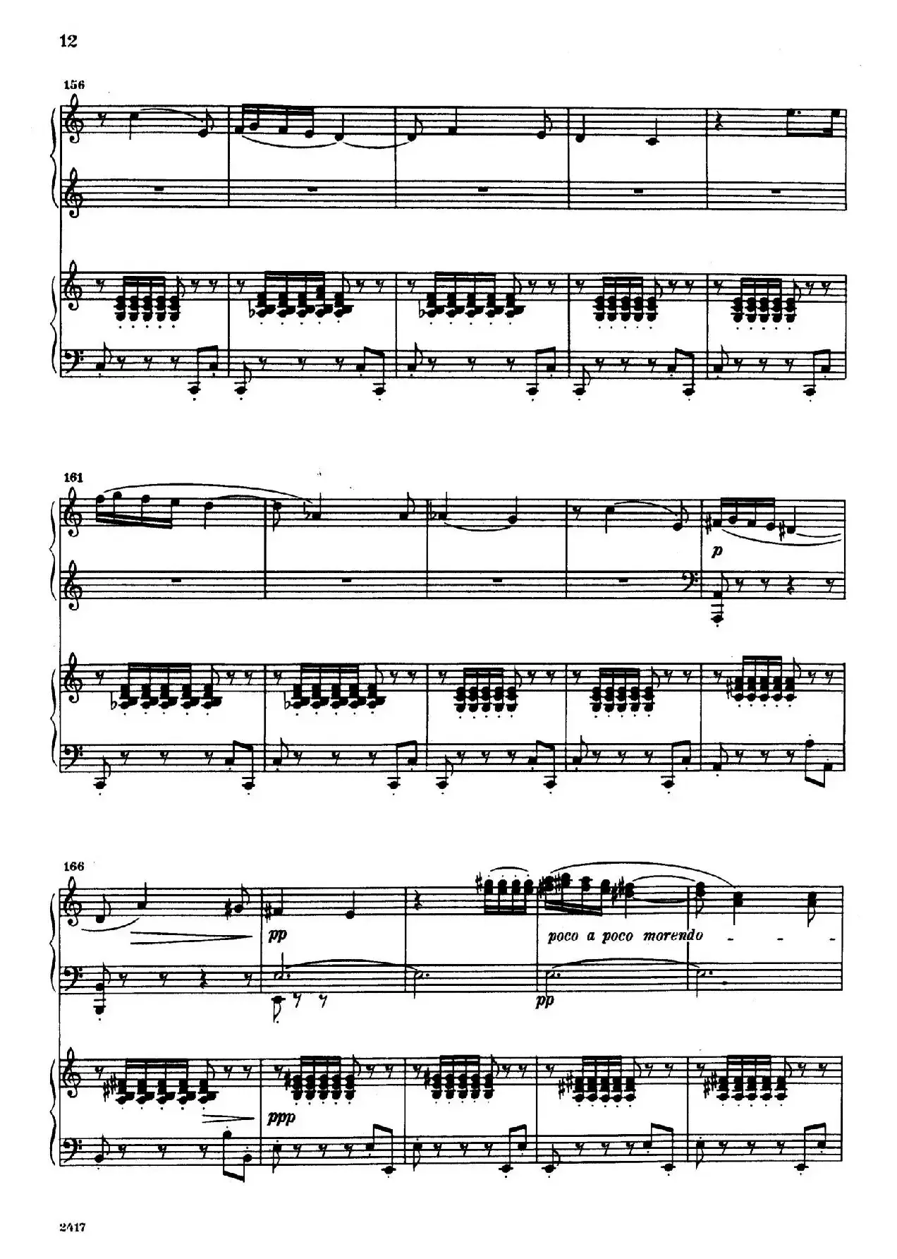 Introduction et Rondo Capriccioso Op.28（引子与随想回旋曲·双钢琴）