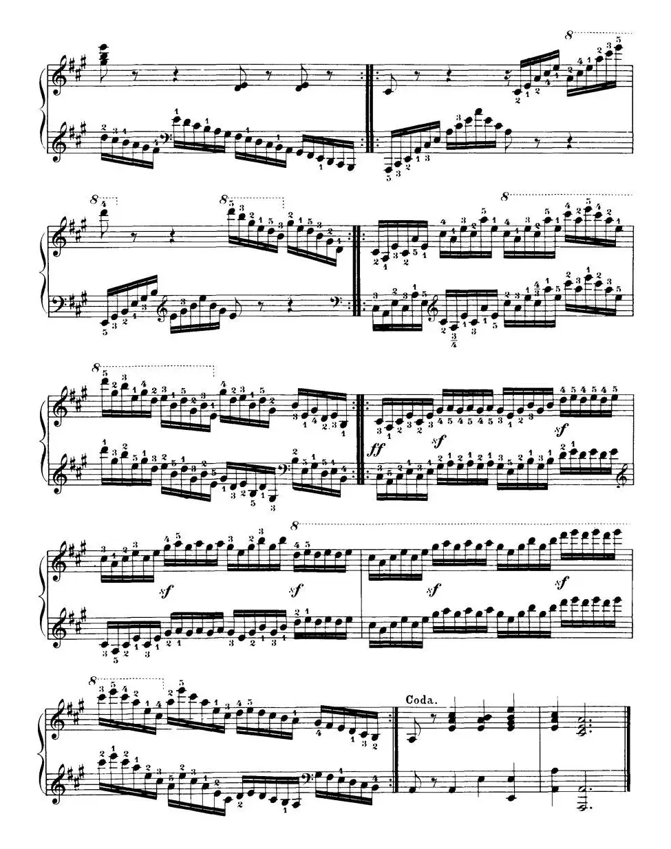 Czerny - 40 Daily Exerci Op.337（11—15）（40首日常训练曲）