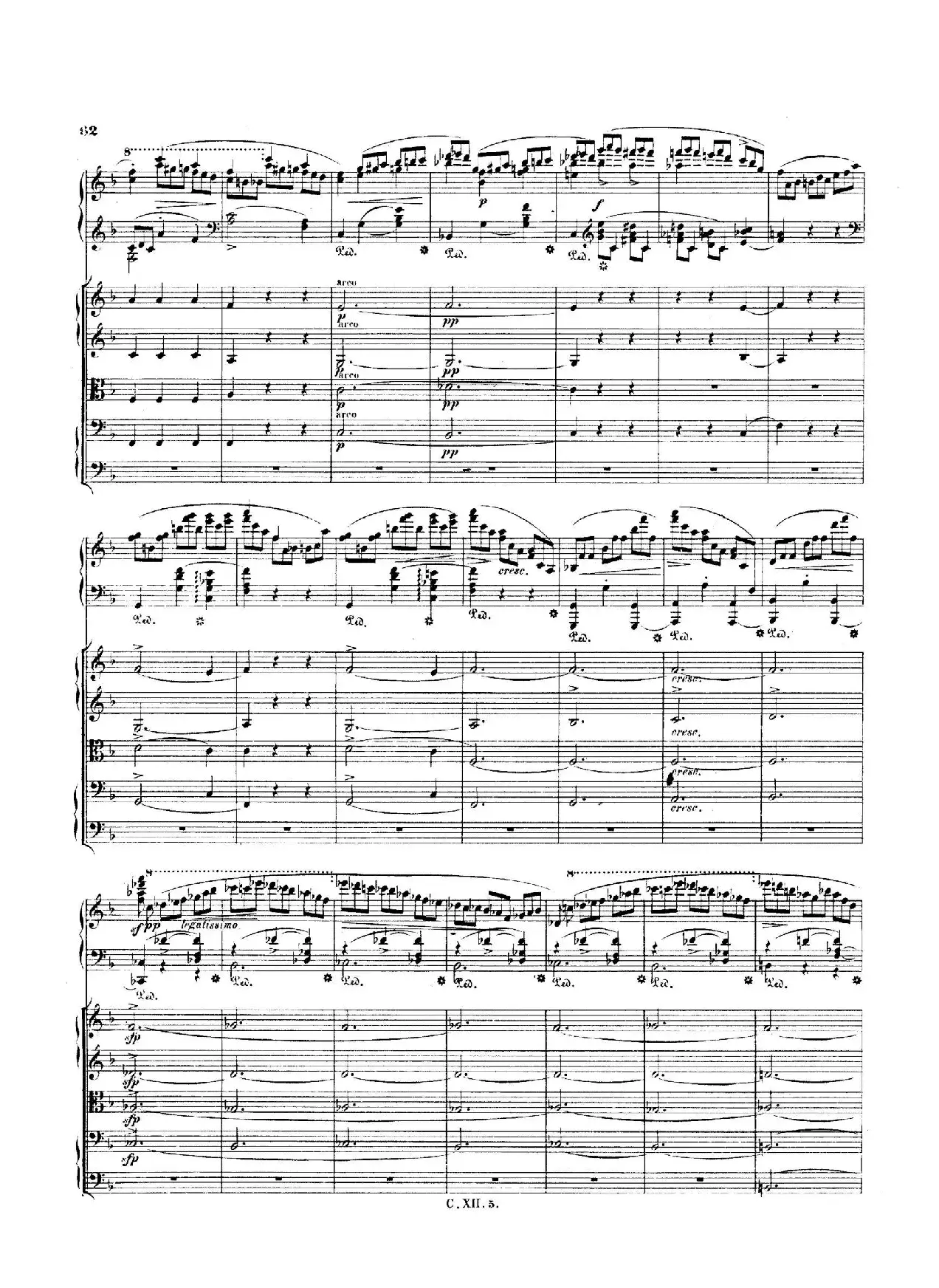 Piano Concerto No.2 in f Minor Op.21（f小调第二钢琴协奏曲·总谱）