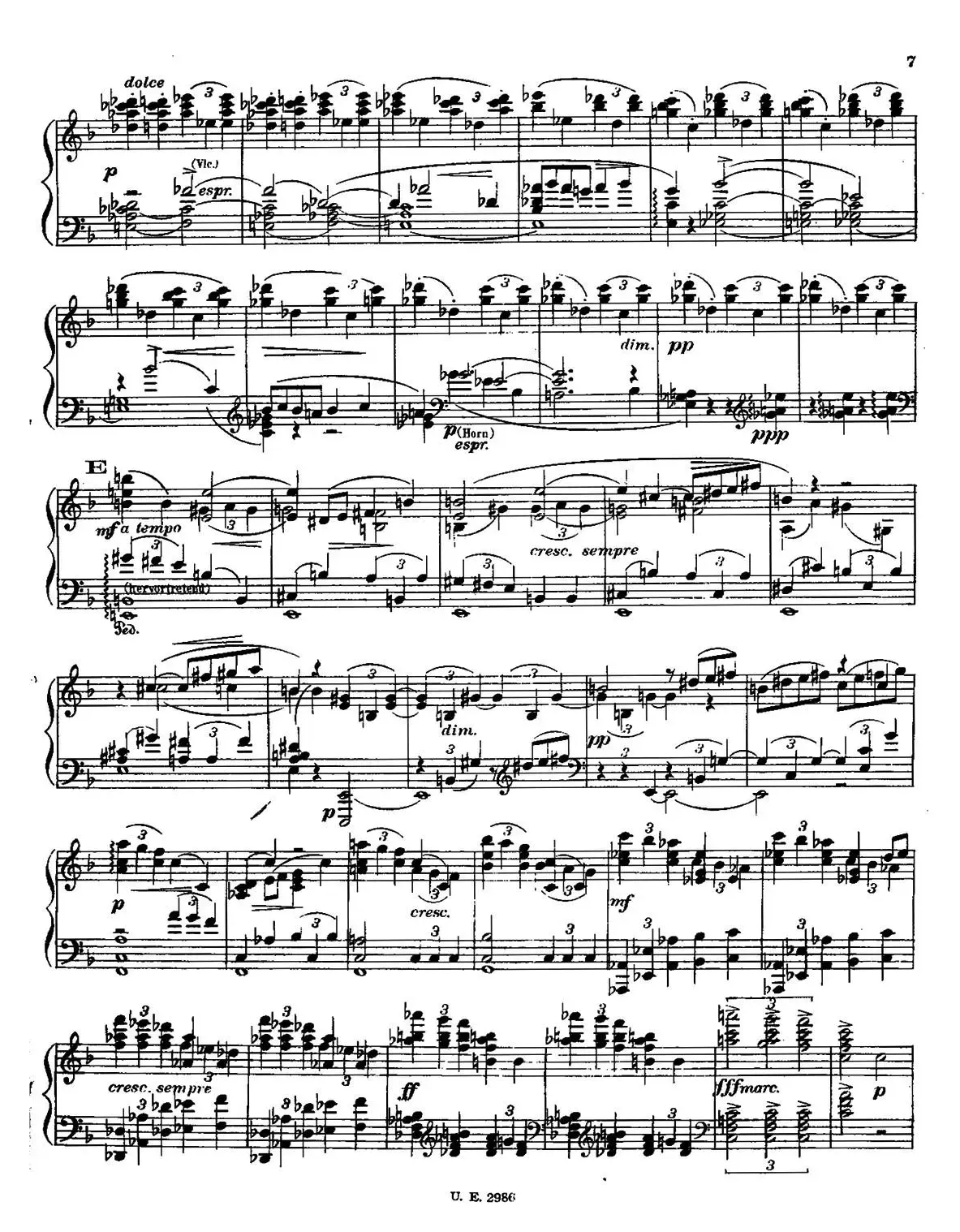 Symphony No.3 in d Minor - Solo Piano（d小调第三交响曲·钢琴独奏版·Ⅰ）