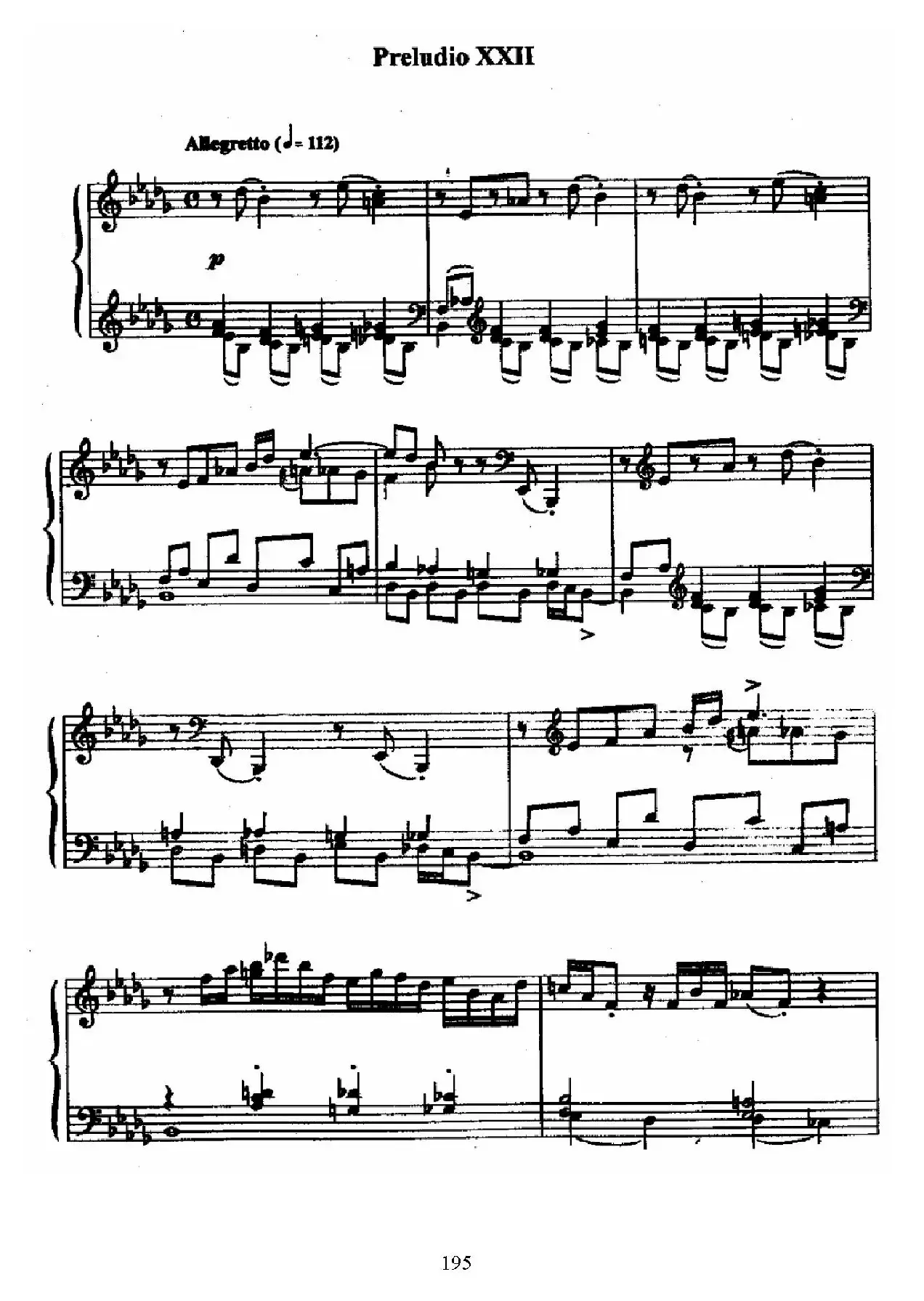 24 Preludes and Fugues Op.82（24首前奏曲与赋格·22）