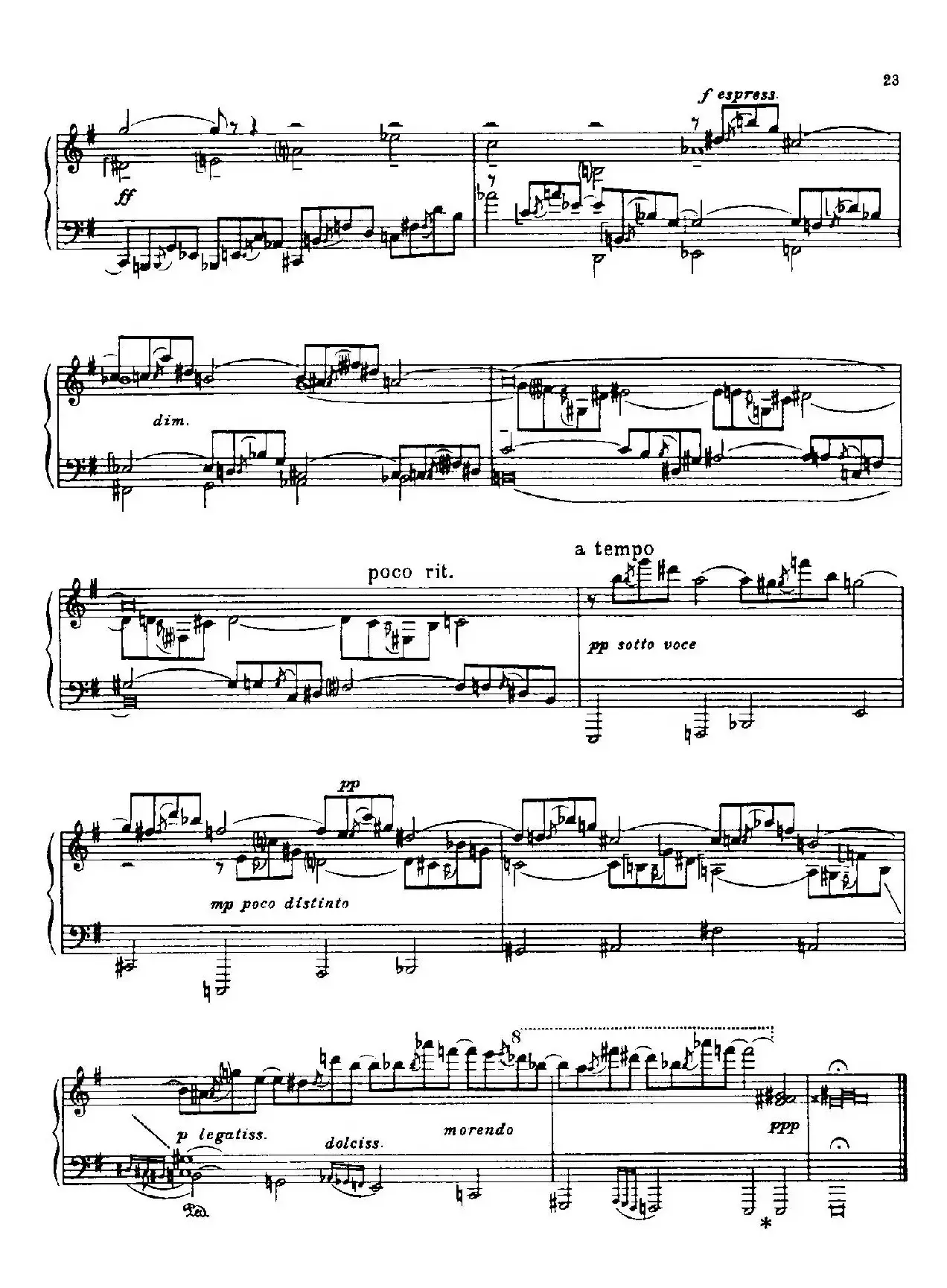 24 Preludes and Fugues Part.1 Op.45（24首前奏曲与赋格·第一部分·4）