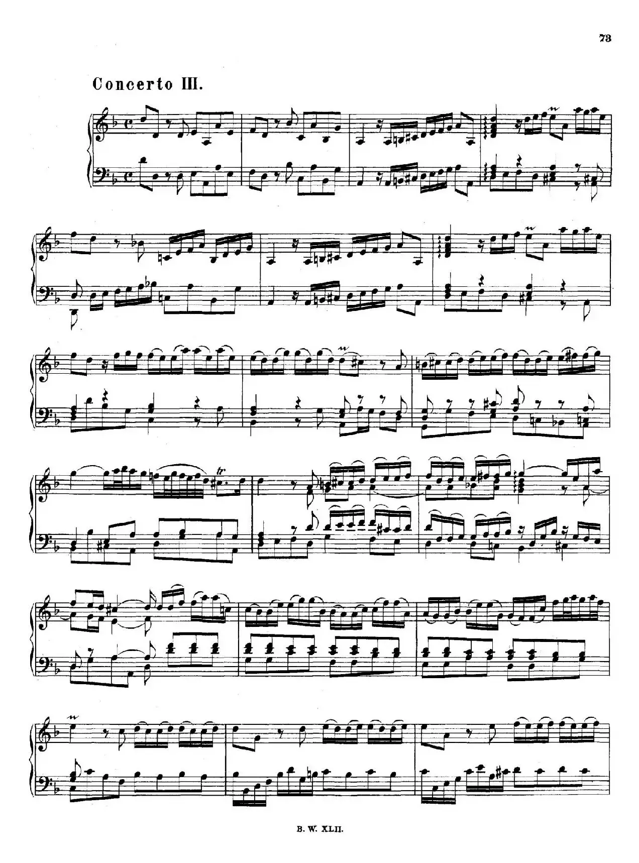 16 Concertos BWV 972-987（十六首为独奏古钢琴而作的协奏曲）（P11——20）