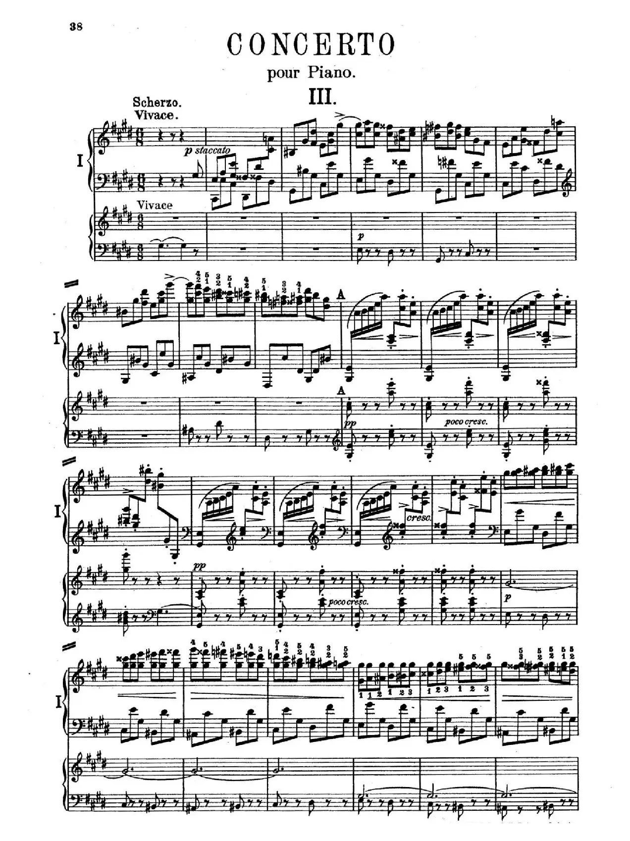 Piano Concerto in E Major Op.59（E大调钢琴协奏曲·双钢琴·第三乐章）