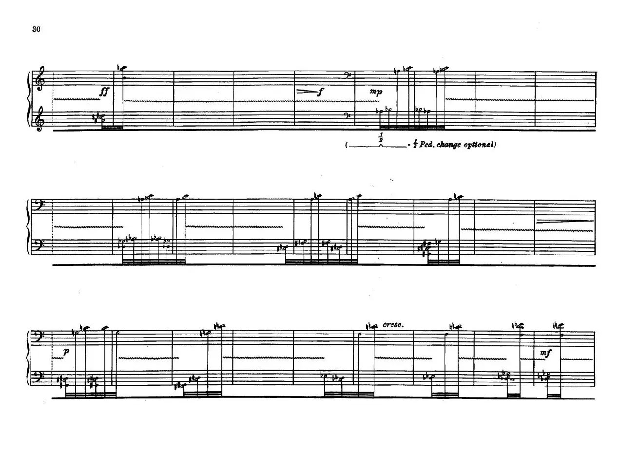 12 Etudes for Piano（博尔科姆12首钢琴练习曲·9）