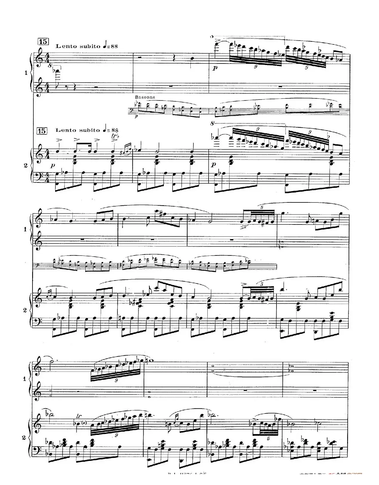 Concerto for 2 Pianos in d Minor（d小调双钢琴协奏曲· 第一乐章）