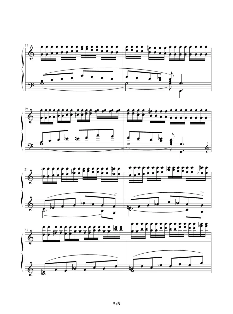 练习曲（Op.72 No.4）