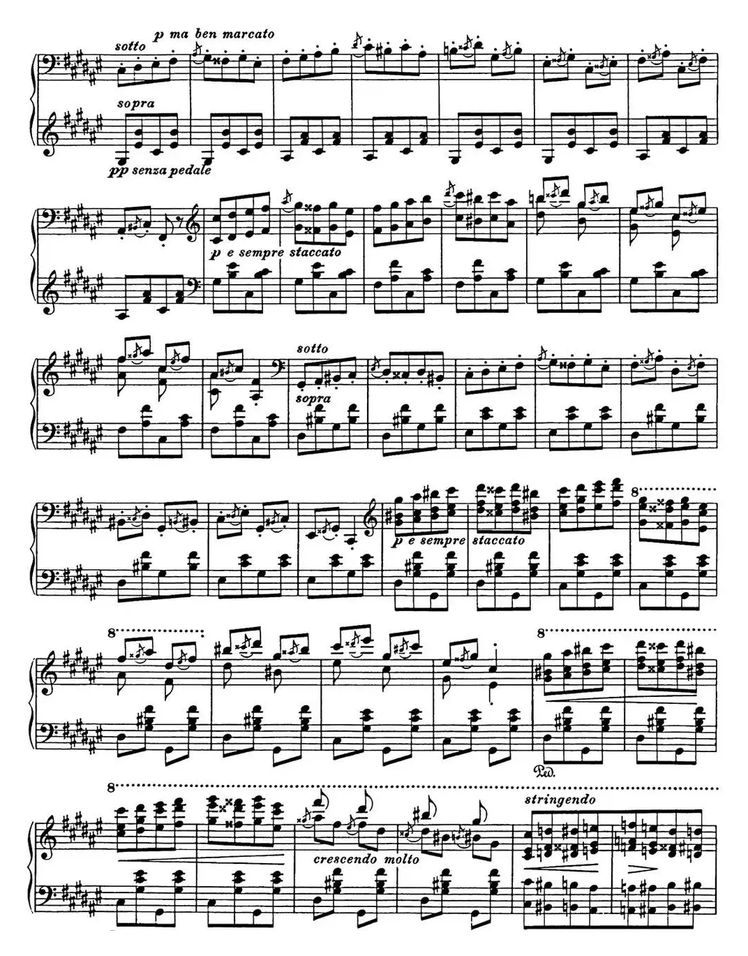 李斯特 匈牙利狂想曲 Hungarian Rhapsodies S.244 No.2