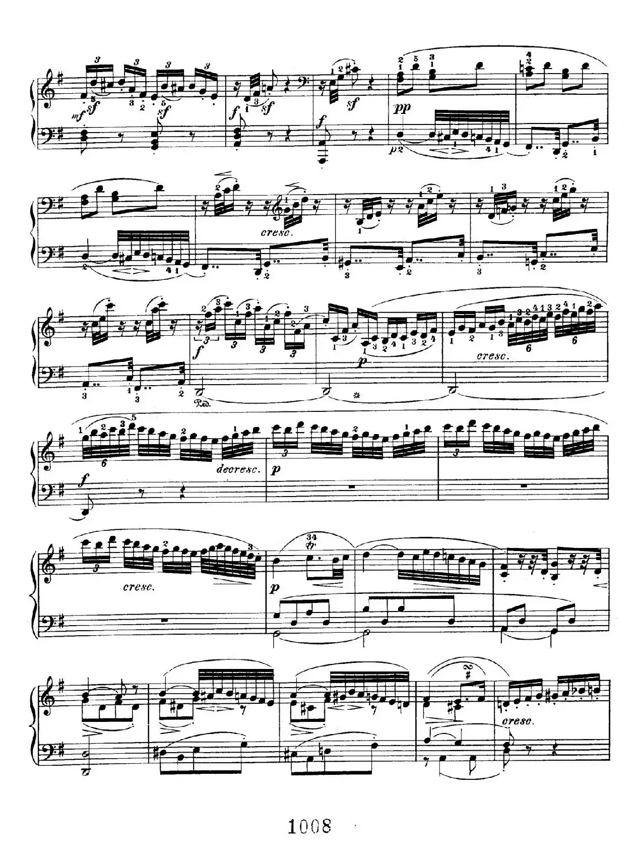 Two Rondos Op.51 No.1（2首回旋曲·2、G大调）