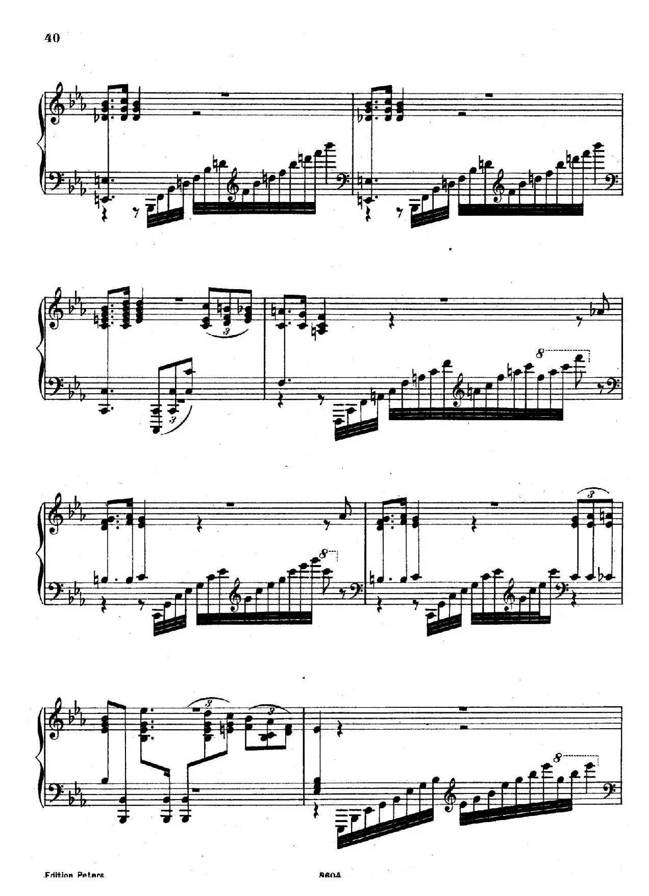 Six Etudes Op.23（6首练习曲·Ⅳ）