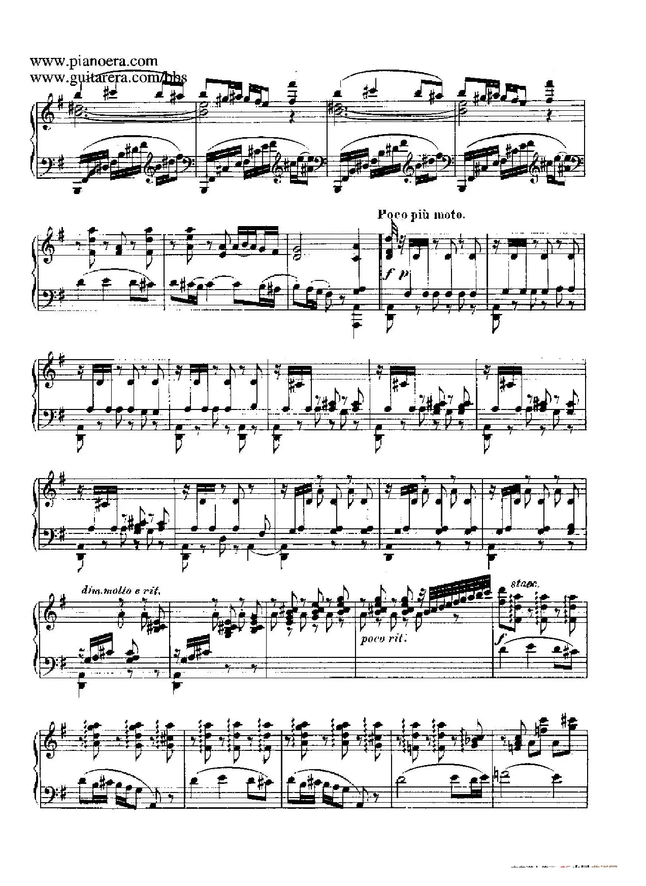 12 Spanish Danses Op.37（12首西班牙舞曲·7）