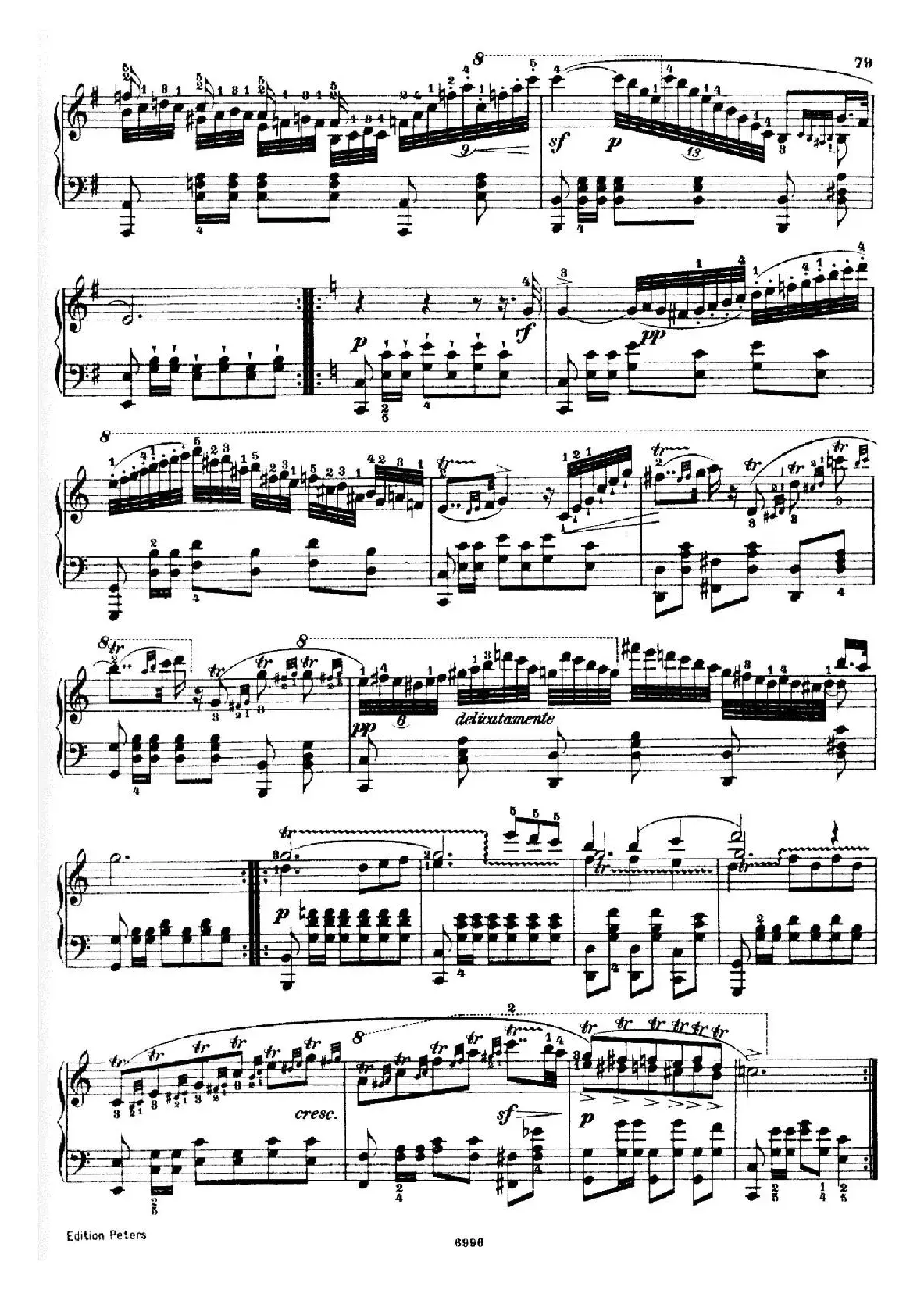 School of the Virtuoso Op.365（60首钢琴高级练习曲·33）