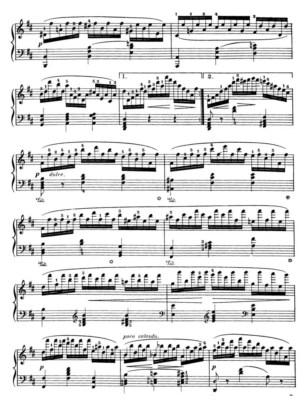 50首车尔尼Op.740钢琴手指灵巧技术练习曲（NO.43）