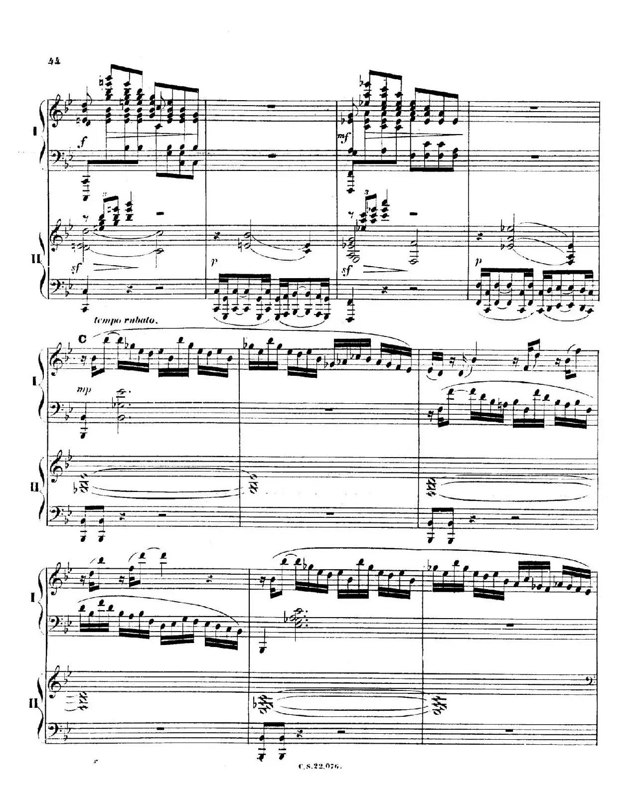 Piano Concerto No.2 in F Major Op.35（F大调第二钢琴协奏曲·Ⅱ·双钢琴）