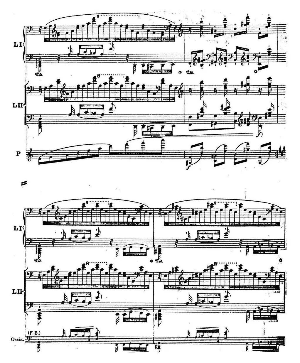 6首帕格尼尼大练习曲（Thema mit Variationen Etude Nr.6）