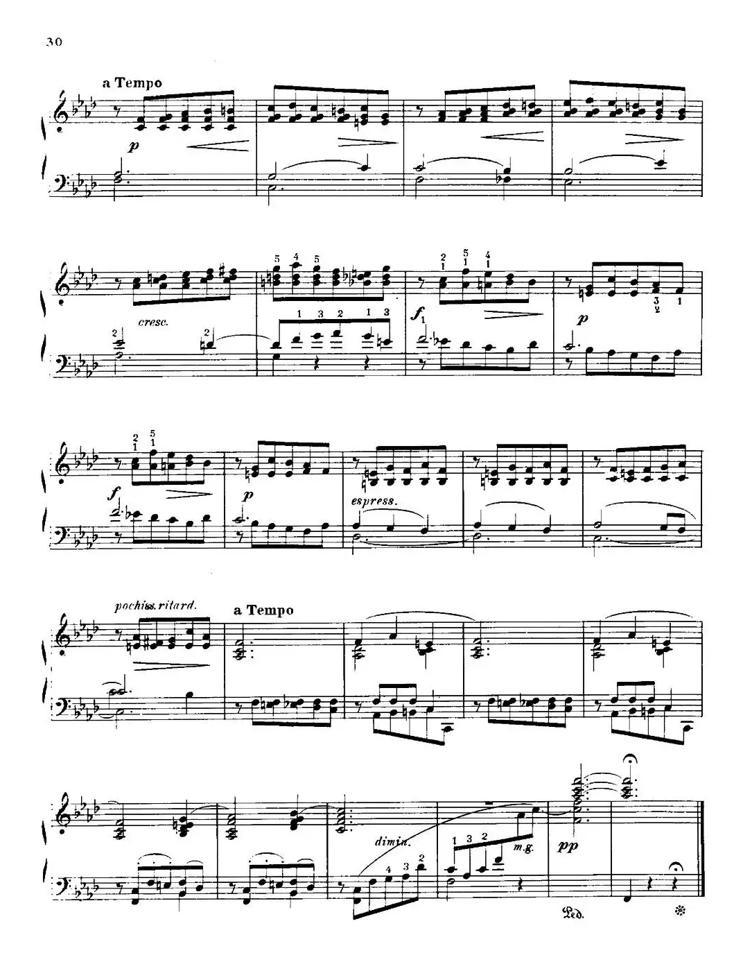 20 Petites Etudes, Op.91（20首小型练习曲）（13）