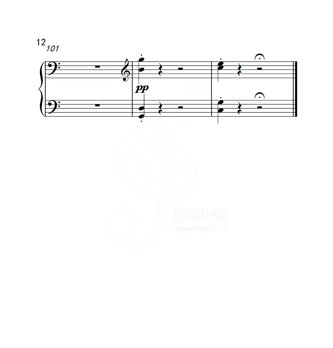 第五级 木偶游行（中国音乐学院钢琴考级作品1~6级）